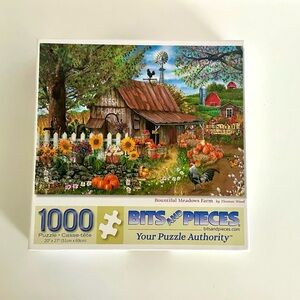 Beautiful Mountain Farm Puzzle - 1000 Pieces